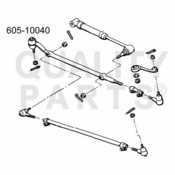 BARRA ATTACCO AMMOTIZZATORE STERZO JEEP CHEROKEE XJ - IAP 605-10040 - IAP 604-10042 - 52000601 - K52000601