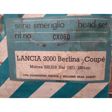 KIT GUARNIZIONI TESTATA LANCIA 2000 coupè berlina DAL 1971