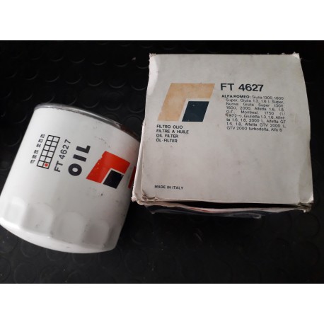 FILTRO OLIO ALFAROMEO GIULIA ALFETTA MONTREAL GIULIETTA GTV ALFA 6 ORIGINALE FIAMM FT4627
