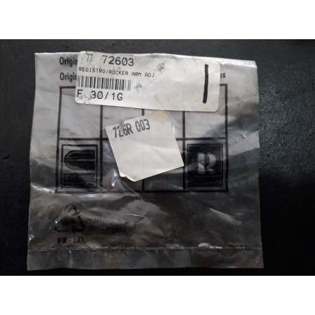 VIRE REGISTRO RUGGERINI 72603 - RUGGERINI 726R003
