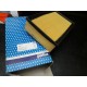 FILTRO ARIA AUDI 100 AUDI A6 2.5 TDI - PURFLUX A236 - MANN C31195 - 4A0129620 - FEBI 21104