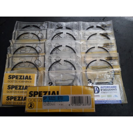 SERIE SEGMENTI FIAT TIPO TEMPRA PUNTO DEDRA 1600 GOETZE SP5321 - GOETZE SP5321STD