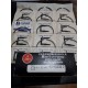 SET SEGMENTI STD FORD FIESTA ESCORT ORION 1600 DIESEL - PERFECT CIRCLE 40432320 - GOETZE SP5731/1