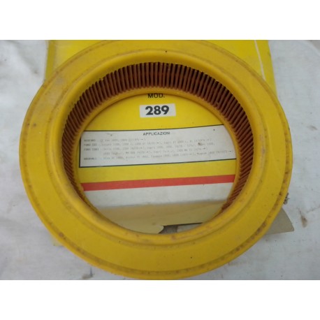 FILTRO ARIA BEDFORD CF VAN 1600 1800  1974 - AGIP MOD.289 -