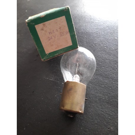 LAMPADA HERT UNA LUCE 24V 25W