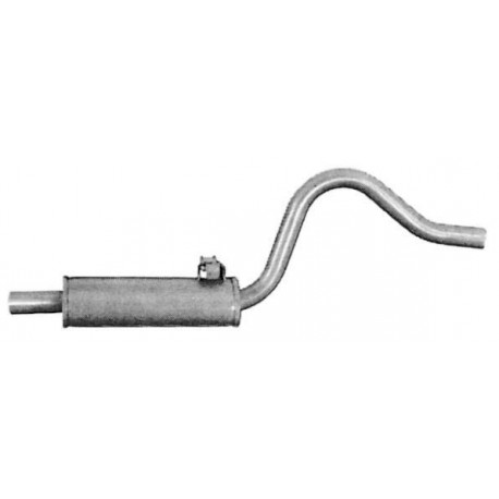 CENTRALE MARMITTA OPEL REKORD D 2100 DIESEL - ANSA OP2805 - OPEL 852070 - 852262 - IMASAF 546406