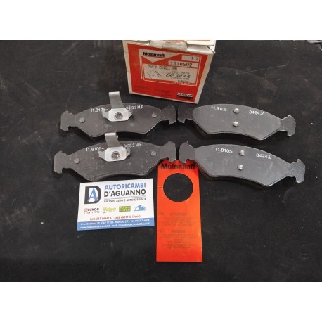 PASTIGLIE FRENO ANTERIORI FORD FIESTA III IV FORD KA ORIGINALI FORD MOTORCRAFT 1010502