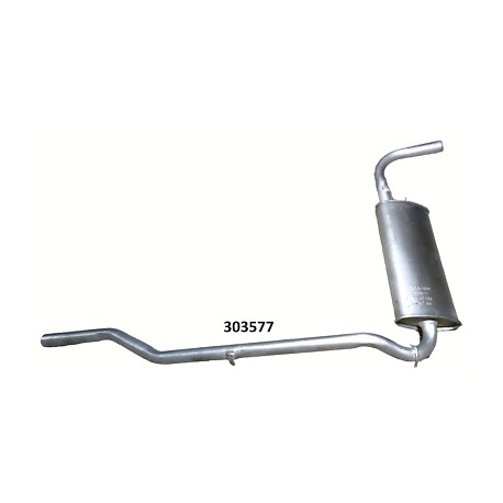 TERMINALE SCARICO POSTERIORE SEAT IBIZA 0.9 - ANSA ST0407 - SEAT SE021115315B - IMASAF 303577