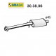 SILENZIATORE GAS SCARICO CENTRALE SEAT IBIZA MALAGA RONDA - IMASAF 303806 - SE021115201F
