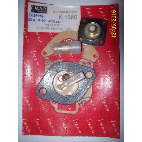 KIT CARBURATORE WEBER ICT BEDFORD BEAGLE 1256