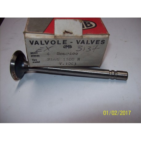 VALVOLE SCARICO FIAT 1100 R / EX3137 / 30X8X105,5