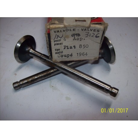 VALVOLE ASPIRAZIONE FIAT 850 Coupè 1964 / IN 3126 / 29X7X95