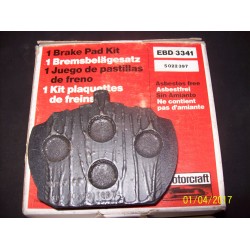 PASTIGLIE FRENO ANTERIORI ORIGINALI MOTORCRAFT FORD TRANSIT 2.4 D 80 / 5022397 / EBD3341/