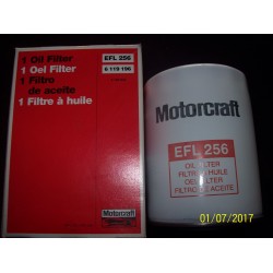 FILTRO OLIO ORIGINALE EFL256 FORD FIESTA IV FOCUS TRANSIT 1.8 TDDI TDCI - 6119196