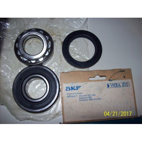 KIT CUSCINETTI ANTERIORI RENAULT ESTAFETTE - ALOUETTE