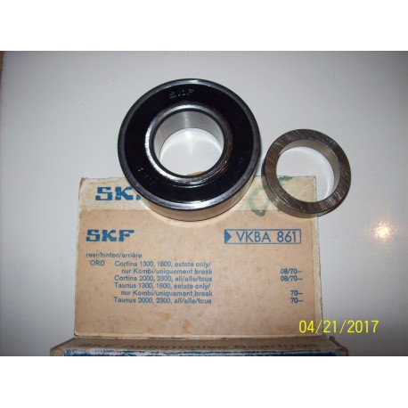 KIT CUSCINETTO POSTERIORE FORD TAUNUS / VKBA861 - 5007033