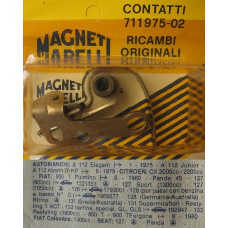 PUNTINE FIAT 850 T 900 T A112 127 UNO PANDA 45 128 131 132 RITMO CX 2000  2200 / 71197502 - - D'AGUANNO AUTORICAMBI