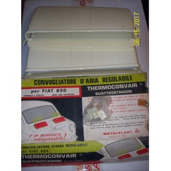 CONVOGLIATORE D'ARIA BIANCO FIAT 850 COUPE' SPECIAL