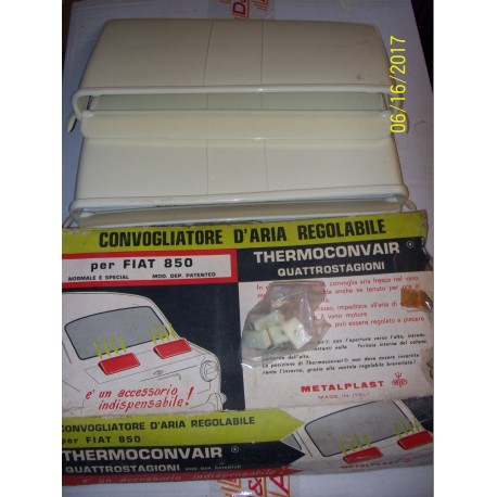 CONVOGLIATORE D'ARIA BIANCO FIAT 850 COUPE' SPECIAL