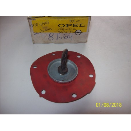 DIAFRAMMA MEMBRANA POMPA CARBURANTE OPEL OLYMPIA REKORD A KAPITAN / GM 816601 - 816601