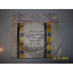 SERIE 4 FASCE RASCHIA OLIO OPEL ORIGINALI 632067 - 09292054 - 9292054