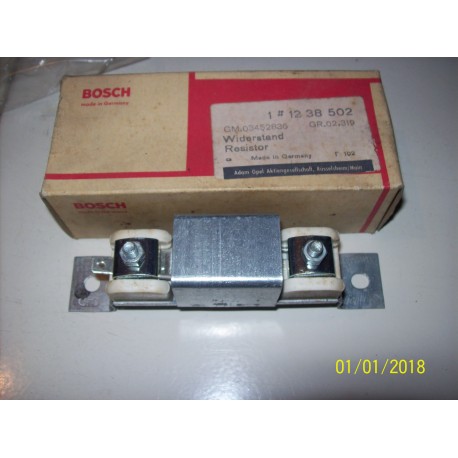 RESISTENZA SISTEMA PRERISCALDAMENTO OPEL REKORD D BOSCH OPEL ORIGINALE / 1238502 - 03452836 - 3452836 - 0251103022