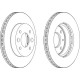 COPPIA DISCHI FRENO RENAULT 18 - 25 - ESPACE I - II  / 7700715412-7700715081-7700753321-7701201283-7701204283-7701204284