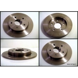 COPPIA DISCHI FRENO POSTERIORI FORD SCORPIO / 1630012-1652547-5022669-5027464-5027465-6158215-6442332-E7RY2C026A
