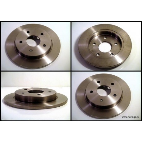 COPPIA DISCHI FRENO POSTERIORI FORD SCORPIO / 1630012-1652547-5022669-5027464-5027465-6158215-6442332-E7RY2C026A
