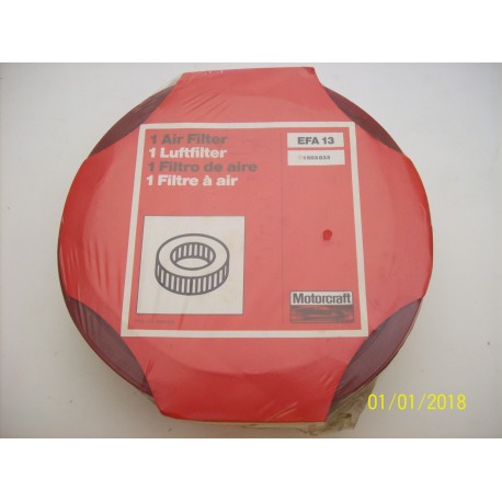 FILTRO ARIA FORD CAPRI I II III 3.0 GRANADA 2.6 3.0 TRANSIT 2.4 D - 2.5 D / 1503833-1485888-EFA13-1501831-1501833