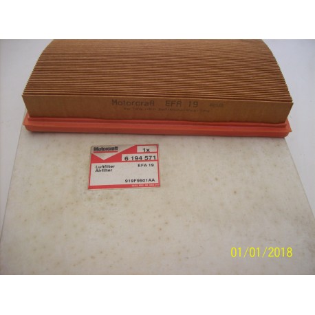FILTRO ARIA ORIGINALE FORD SCORPIO I II 2.9 i 24v / EFA19 - 6194571- 919F9601AA