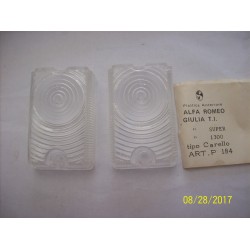 COPPIA PLASTICHE ANTERIORE ALFAROMEO GIULIA T.I. SUPER 1300