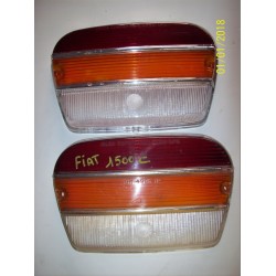 COPPIA PLASTICHE OLSA TORINO FIAT 1500 C