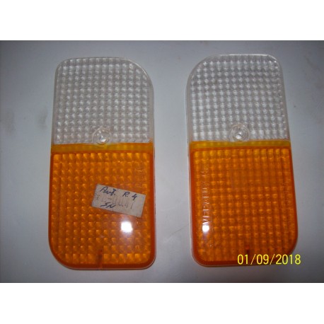 COPPIA PLASTICHE FANALINI RENAULT 4
