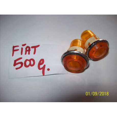 COPPIA PLASTICHE FRECCE LATERALI FIAT 500 GIARDINIERA