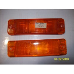 COPPIA PLASTICHE FANALINI ANTERIORI VW GOLF I II
