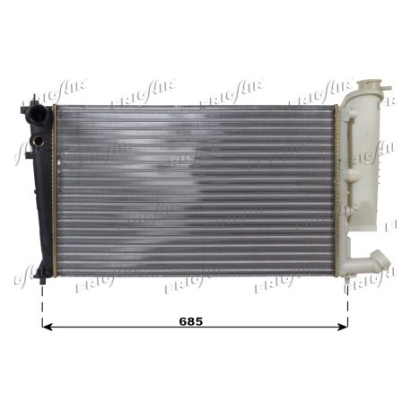 RADIATORE RAFFREDDAMENTO MOTORE CITROEN PEUGEOT - 0103.3020 -1301K1-1301TH-1301TT-133004-9624765580