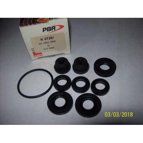 KIT REVISIONE POMPA FRENI ALFAROMEO GIULIETTA - ALFETTA 75 - 90 - PBR K5726/1P - 11650.45020.00.30 - 11650450200030