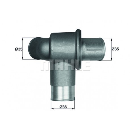 TERMOSTATO REFRIGERANTE FIAT 131 - 132 -BEHR C360.79-4360881-7581460-7654724-7580694-4331733-4360904