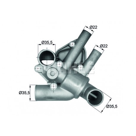 TERMOSTATO AUTOBIANCHI Y10 1.3 i GT - BEHR C557.80 - 7613433