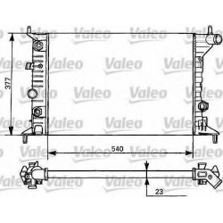 RADIATORE RAFFREDDAMENTO OPEL VECTRA B - VALEO TH154 - VALEO 731393 - 1300158 - 1300221 - 24402888 - 90499823