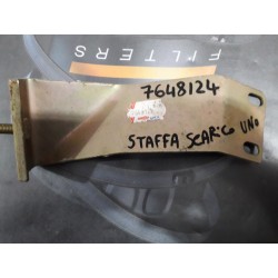 STAFFA SCARICO ORIGINALE FIAT UNO PANDA Y10 - 7648124