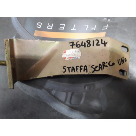 STAFFA SCARICO ORIGINALE FIAT UNO PANDA Y10 - 7648124