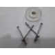 VITE FANALE POSTERIORE INFERIORE FIAT 500 BIANCHINA