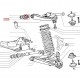 BOCCOLA BRACCIO OSCILLANTE ANTERIORE FIAT 124 SPECIAL FAMILIARE COUPE' SPIDER - AKRON 366 - 4180915