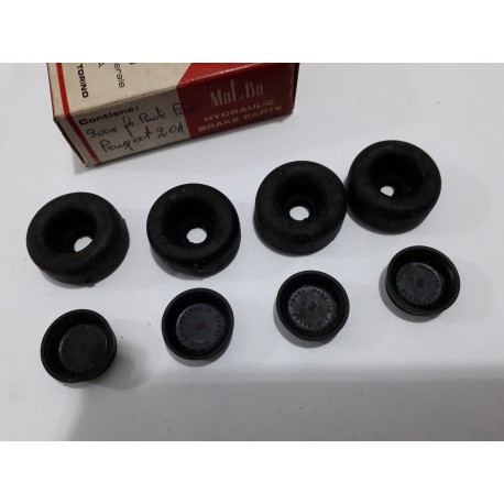 KIT GOMMINI CILINDRETTI FRENO POSTERIORI PEUGEOT 204 304
