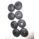 KIT 8 GOMMINI AMMORTIZZATORI FIAT 500 F L R D 126 FSM PERSONAL - 4327415 - 4332868 - 986093