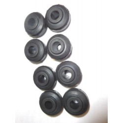KIT 8 GOMMINI AMMORTIZZATORI FIAT 500 F L R D 126 FSM PERSONAL - 4327415 - 4332868 - 986093