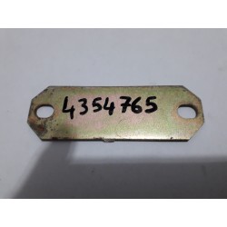 STAFFA SOSTEGNO TUBO GAS SCARICO FIAT 127 131 ORIGINALE 4354765 - FIAT 4354765