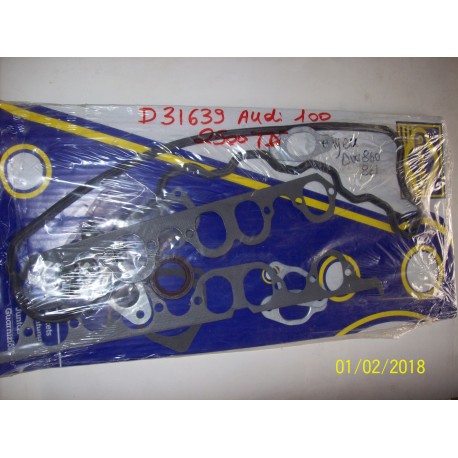 KIT GUARNIZIONI TESTATA AUDI 100 AUDI A6 VOLVO S70 V70 S80 - GLASER D31639-00 - 046198012A - 046198012